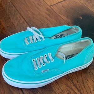 Teal Vans